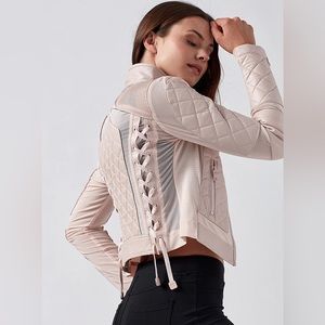 Blanc Noir Moto Jacket